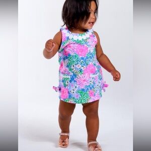 Excellent condition. Worn once Girls Little Lilly Knit Shift Dress  6-12 MONTHS.